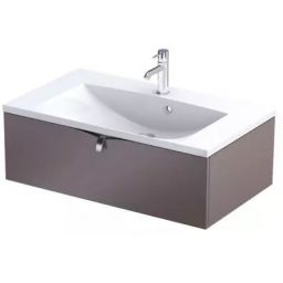 Oristo Siena szafka 79,6x45,5x25 cm podumywalkowa wisząca mokka mat OR45-SD1S-80-21