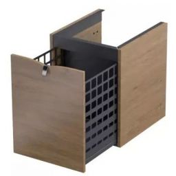 Oristo Siena szafka 40x45,5x50 cm boczna wisząca dąb kamienny OR45-SN1S-40-78