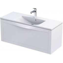 Oristo Skagen szafka 120 cm podumywalkowa wisząca biały mat OR49-SD1S-120-2