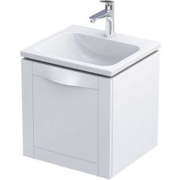 Oristo Skagen szafka 50 cm podumywalkowa wisząca biały mat OR49-SD1S-50-2