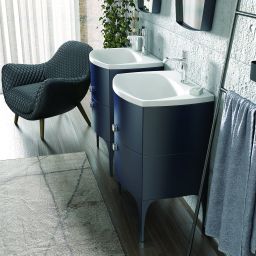 Oristo Louis nóżki meblowe 27,5 cm tylne granatowy mat OR50-A-NOT-xx-14