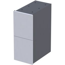 Oristo Louis szafka 24x39x55,4 cm biała OR50-SD2S-24-1