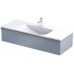 Oristo Etna szafka 120 cm podumywalkowa wisząca niebieski mat OR52-SD1S-120-16