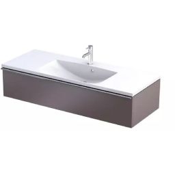 Oristo Etna szafka 120 cm podumywalkowa wisząca brązowy mat OR52-SD1S-120-21