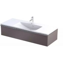 Oristo Etna szafka 120 cm podumywalkowa wisząca brązowy mat OR52-SD1S-120-21R