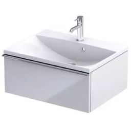 Oristo Etna szafka 60 cm podumywalkowa wisząca biały połysk OR52-SD1S-60-1