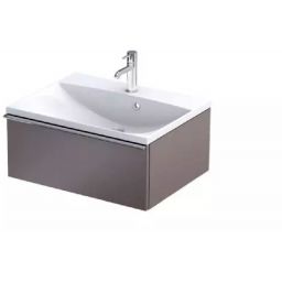 Oristo Etna szafka 60 cm podumywalkowa wisząca brązowy mat OR52-SD1S-60-21