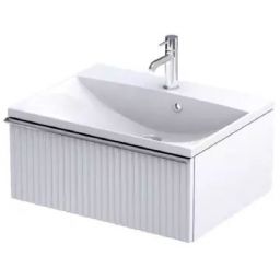 Oristo Etna szafka 60 cm podumywalkowa wisząca biały mat OR52-SD1S-60-2R