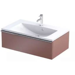 Oristo Etna szafka 80 cm podumywalkowa wisząca czerwony mat OR52-SD1S-80-19