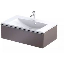 Oristo Etna szafka 80 cm podumywalkowa wisząca brązowy mat OR52-SD1S-80-21