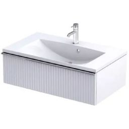 Oristo Etna szafka 80 cm podumywalkowa wisząca biały mat OR52-SD1S-80-2R