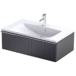 Oristo Etna szafka 80 cm podumywalkowa wisząca czarna OR52-SD1S-80-8R