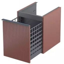 Oristo Etna szafka 40x45,5x50 cm boczna wisząca ceglana OR52-SN1S-40-19R