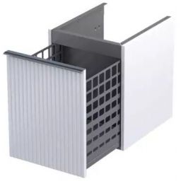 Oristo Etna szafka 40x45,5x50 cm boczna wisząca biała OR52-SN1S-40-2R