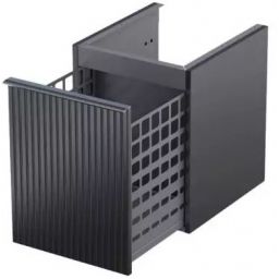 Oristo Etna szafka 40x45,5x50 cm boczna wisząca czarna OR52-SN1S-40-8R