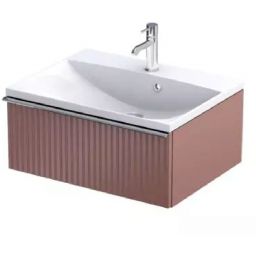 Oristo Etna szafka 60 cm podumywalkowa wisząca czerwony mat OR52-SD1S-60-19R