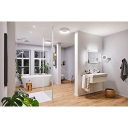 Paulmann HomeSpa lusterko kosmetyczne 19x20,5 cm prostokątne z oświetleniem chrom 78933