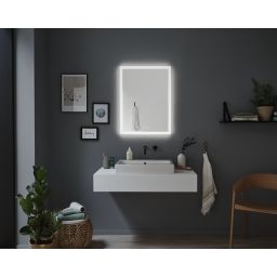 Paulmann HomeSpa lustro prostokątne 80x60 cm z oświetleniem LED 78951