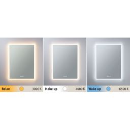 Paulmann HomeSpa lustro prostokątne 80x60 cm z oświetleniem LED 78951