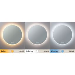 Paulmann HomeSpa lustro 60x60 cm okrągłe z oświetleniem 78952