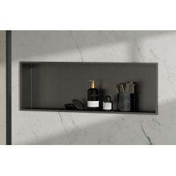 Polysan Inserta półka wnękowa 81 cm antracyt 1301-82B