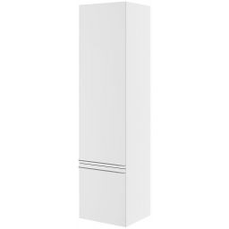 Ravak Clear szafka boczna 155 cm wysoka prawa biały/biały połysk X000000763