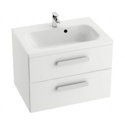 Ravak Chrome II szafka 80 cm podumywalkowa wisząca biały połysk X000000922