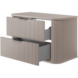 Rodan Elegance szafka z blatem 80,4x41,5x51,7 cm podumywalkowa wisząca beżowa