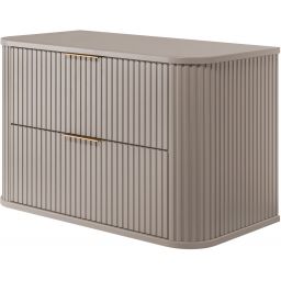 Rodan Elegance szafka z blatem 80,4x41,5x51,7 cm podumywalkowa wisząca beżowa