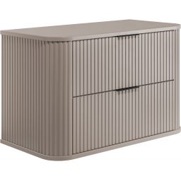 Rodan Elegance szafka z blatem 80,4x41,5x51,7 cm podumywalkowa wisząca beżowa
