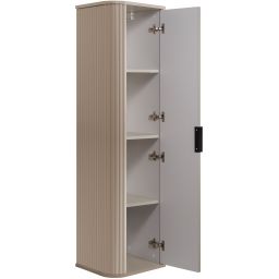 Rodan Elegance szafka 35,5x31,5x139 cm boczna wisząca beżowa