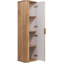 Rodan Elegance szafka 35,5x31,5x139 cm boczna wisząca dąb