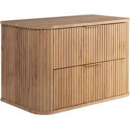 Rodan Elegance szafka z blatem 80,4x41,5x51,7 cm podumywalkowa wisząca dąb