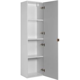 Rodan Trend szafka 35x27x136 cm boczna wisząca biała