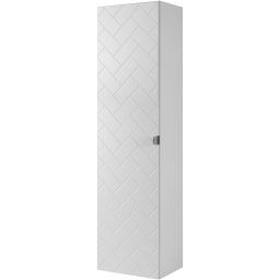 Rodan Trend szafka 35x27x136 cm boczna wisząca biała