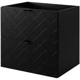 Rodan Trend szafka 60x46x60,7 cm podumywalkowa wisząca czarna