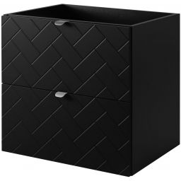 Rodan Trend szafka 60x46x60,7 cm podumywalkowa wisząca czarna