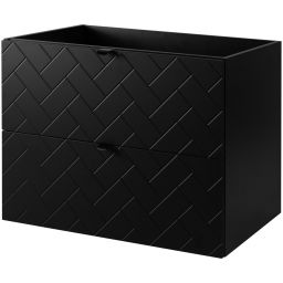 Rodan Trend szafka 80x46x60,7 cm podumywalkowa wisząca czarna