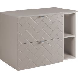 Zestaw Rodan Trend zestaw mebli łazienkowych 80 cm kaszmir (5906154450904, 5906154452182, 5906154451949)