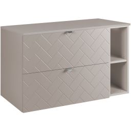 Zestaw Rodan Trend zestaw mebli łazienkowych 100 cm kaszmir (5906154450911, 5906154452182, 5906154451864)