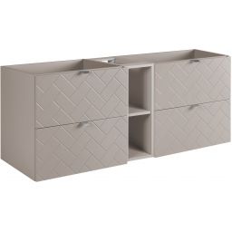 Zestaw Rodan Trend zestaw mebli łazienkowych 140 cm kaszmir (5906154450904, 5906154452182)