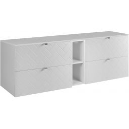 Zestaw Rodan Trend zestaw mebli łazienkowych 180 cm biały (5906154450829, 5906154452151, 5906154452076)