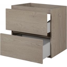 Rodan Simple szafka 60x46x60,7 cm podumywalkowa wisząca dąb