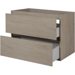 Rodan Simple szafka 80x46x60,7 cm podumywalkowa wisząca dąb