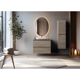 Rodan Simple szafka 80x46x60,7 cm podumywalkowa wisząca dąb