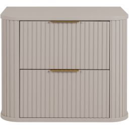 Rodan Elegance szafka z blatem 60,4x41,5x51,7 cm podumywalkowa wisząca beżowa