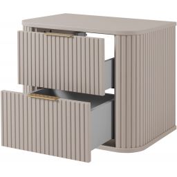 Rodan Elegance szafka z blatem 60,4x41,5x51,7 cm podumywalkowa wisząca beżowa