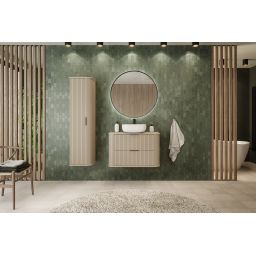 Rodan Elegance szafka z blatem 80,4x41,5x51,7 cm podumywalkowa wisząca beżowa