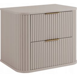 Rodan Elegance szafka z blatem 60,4x41,5x51,7 cm podumywalkowa wisząca beżowa