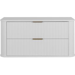 Rodan Elegance szafka z blatem 100,4x41,5x51,7 cm podumywalkowa wisząca biała